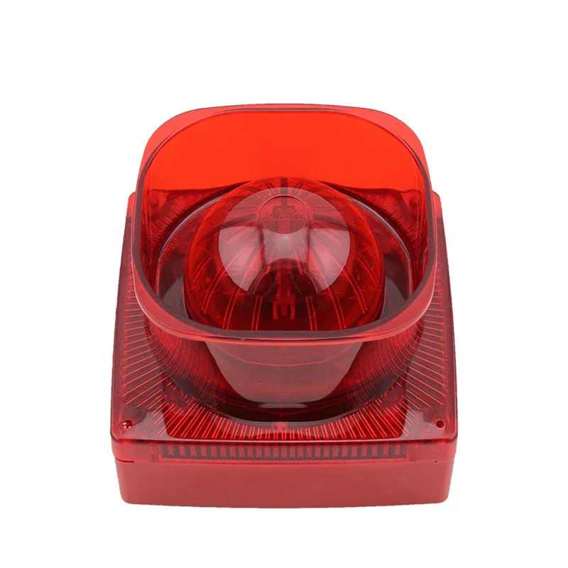 Outdoor Waterproof Wireless Interconnectable 8 Tones Strobe Siren With Backup Battery For Fire Alarm System