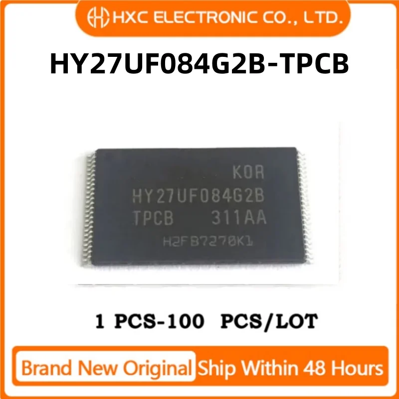 

Free Shipping 1PCS/10PCS/50PCS/100PCS HY27UF084G2B-TPCB HY27UF084G2B Brand New Original CHIP