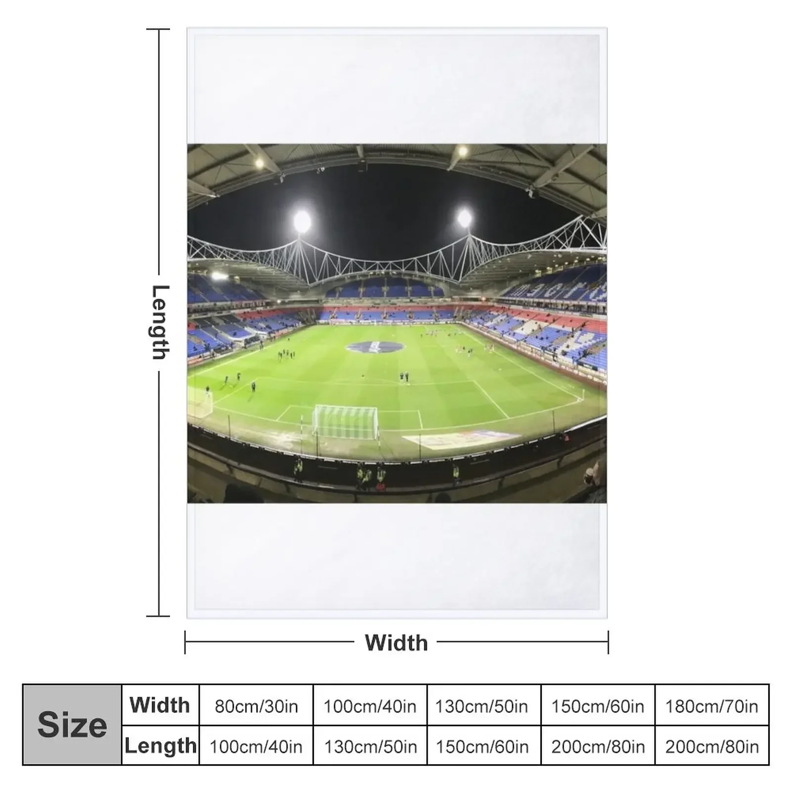 Bolton Wanderers FC Throw Blanket cosplay anime manga Weighted Blankets