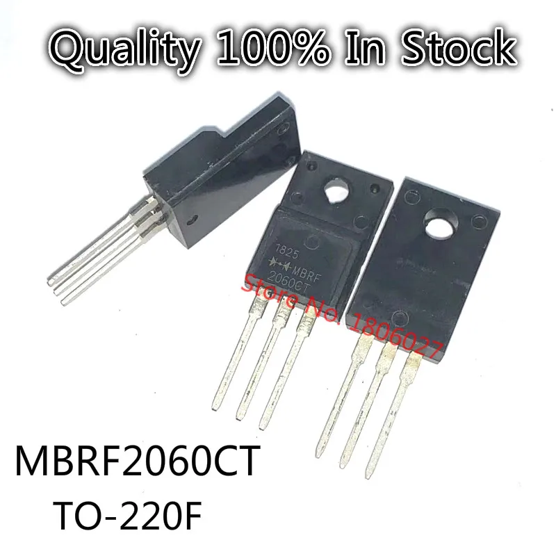 10pcs/lot  MBRF2060CT  MBRF2060 diode 20A 60V TO-220F