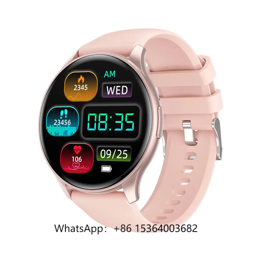 

TJXL-GAOKE ZW60 Smart Watch Round Amoled Display Smart Watch for Women Ladies Men Montre Connectée 2023 Smart Watch Hombre