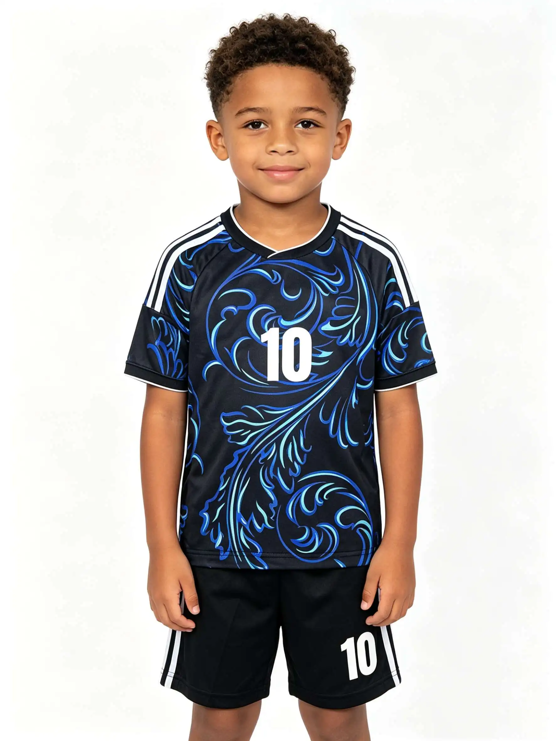 26/27 Unisex Blank Soccer Jersey, Kids & Adults Training Uniforms for School Sports, Running & Team Events Tops