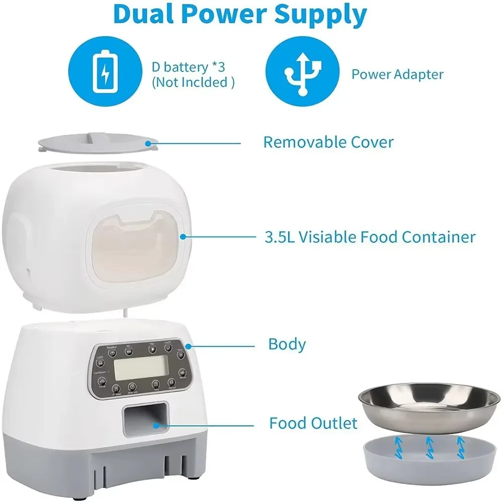 Smart WiFi Cat Dog Feeder 2