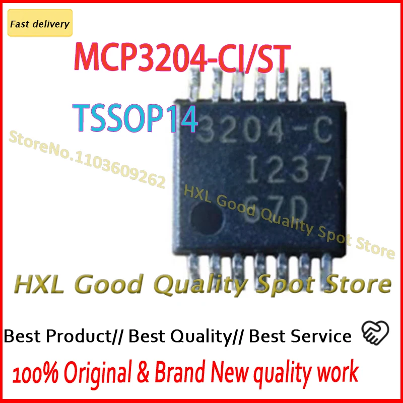 

5 ~ 10 шт. MCP3204-CI/ST MCP3204 TSSOP14