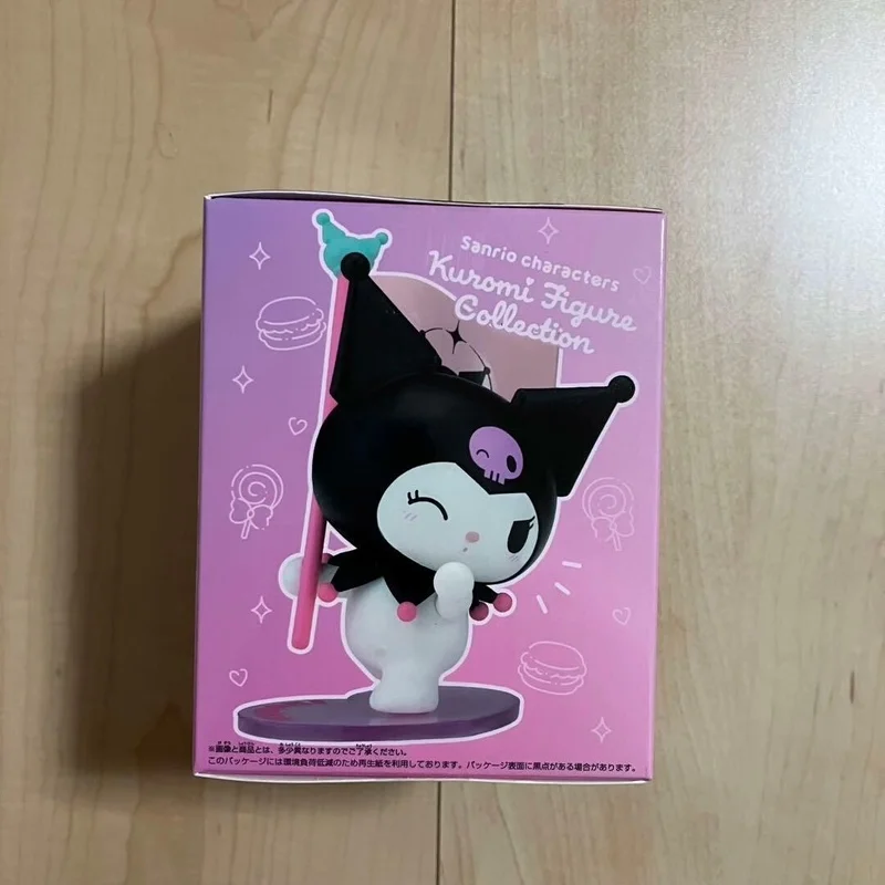 Original SANRIO Kawaii Figur Puppe Kuromi Desktop Dekorationen Spielzeug Geschenke