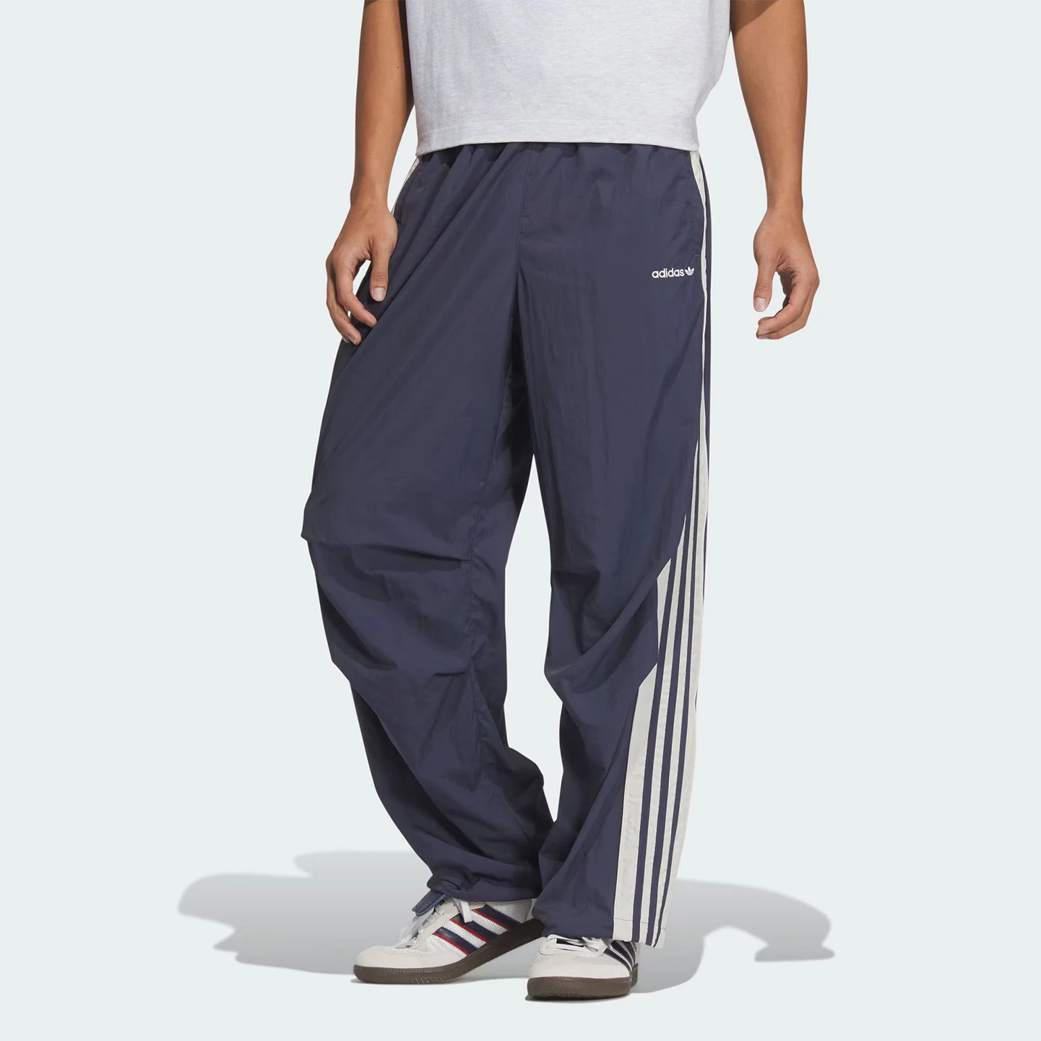 

Adidas genuine clover men's loose woven sports casual pants JP1411
