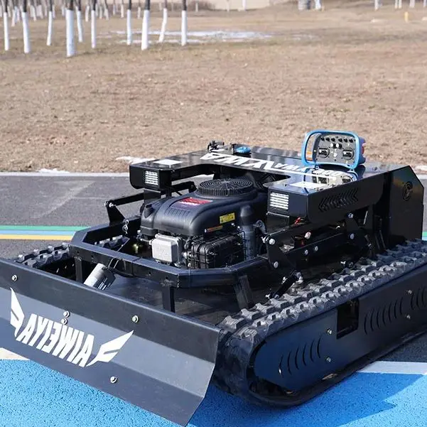 

Индивидуальная самоходная газонокосилка с дистанционным управлением, 900 мм, 4-тактная, для газонов и садов