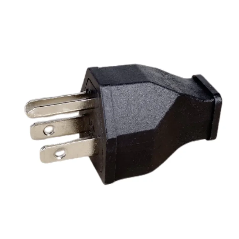 ปลั๊กไฟต่อพ่วงแบบมีสาย ขั้วต่อ 3 ขา แบบอุตสาหกรรม 15A US สำหรับผู้ชาย