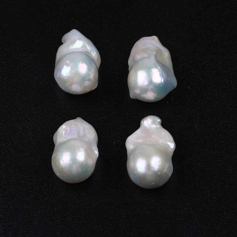 

15-18mm AAAA Big White High Quality Large Baroque Loose Freshwater Pearl Paris Beads