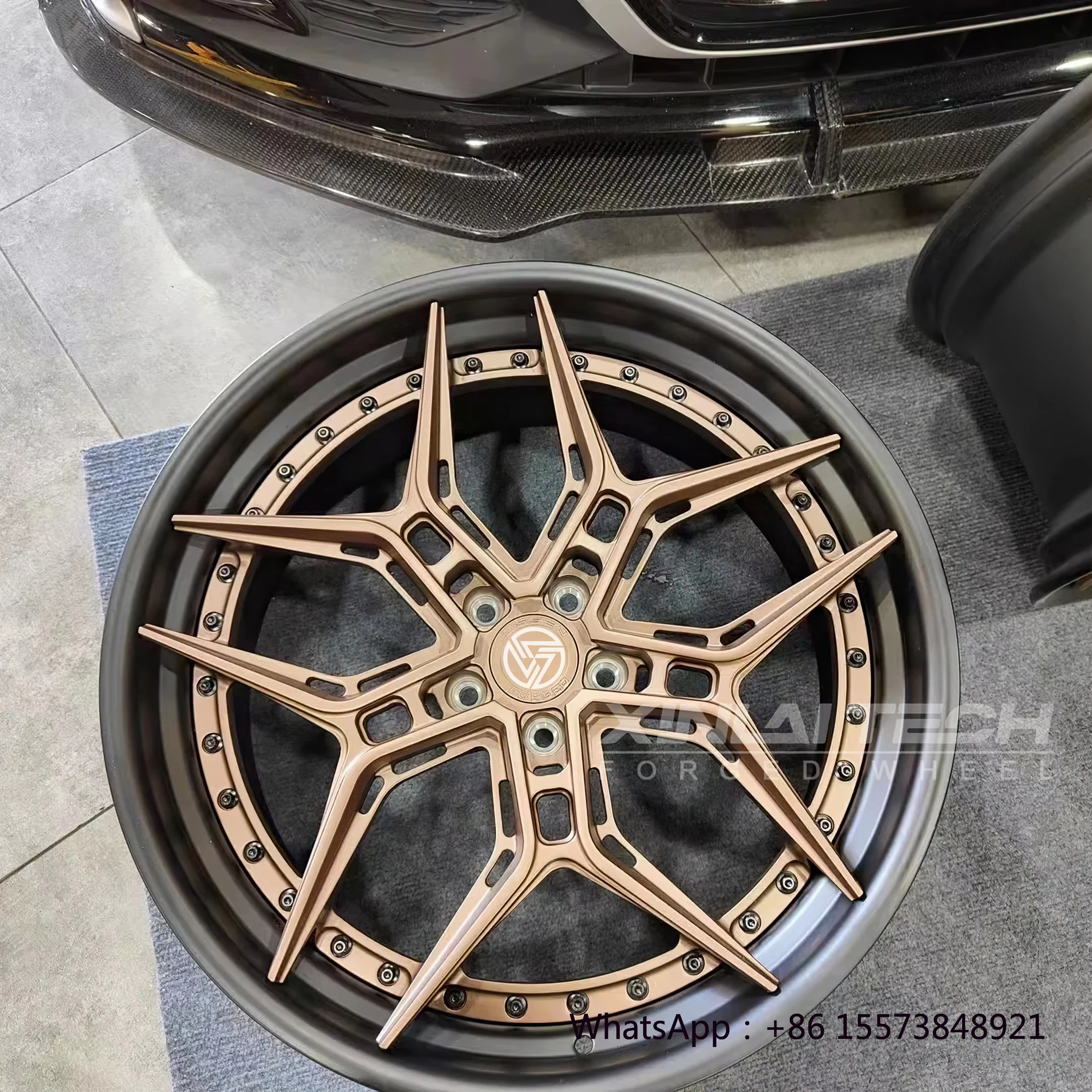 

2 Piece Forged Wheels 18 19 20 21 22 Inch 5x114.3 5x120 for 350Z 370Z RC F Rims