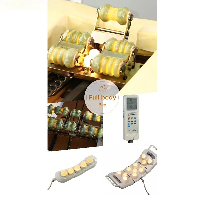 Best Tourmaline Massage Beds N5 Back Pain Automatic Electric Heat Thermal Therapy Infrared Jade Massage Bed