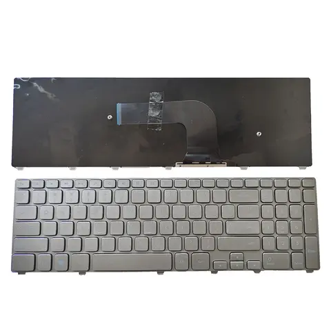 DELL Inspiron 17 7000 7746 7737 15HR 0D4DD2 P24E 포인터 없음 백라이트 실버용 미국 노트북 키보드
