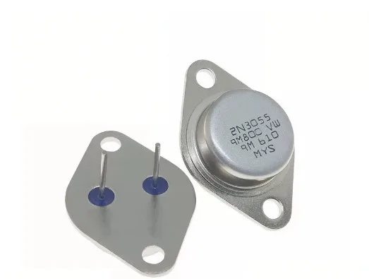 10PCS 2N3055 MJ2955 2N3773  LM78H05K LM78H12K TO-3 15A 60V 115W PNP New original