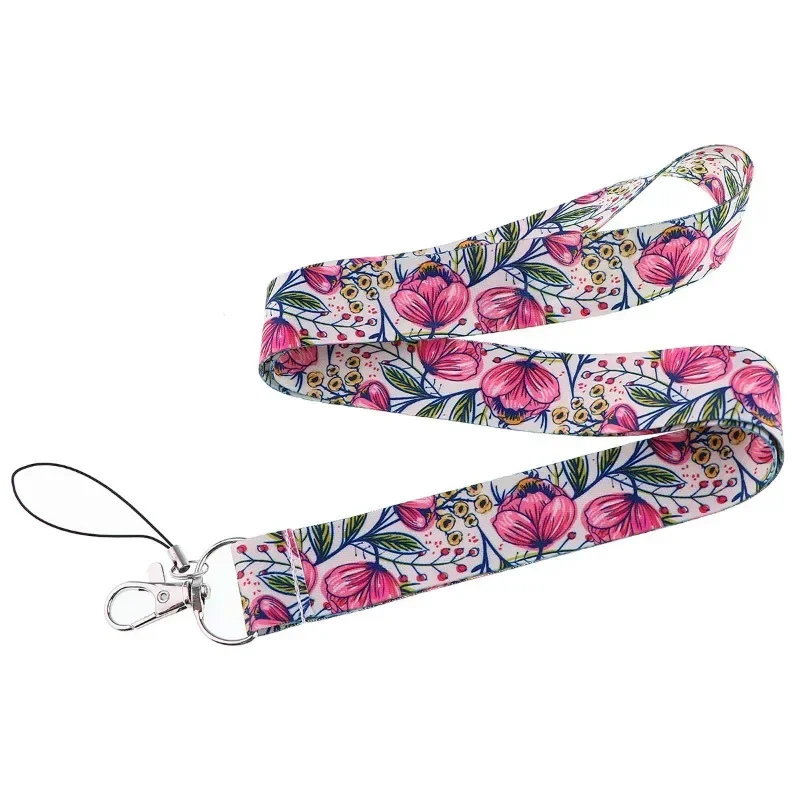 Lanyard For Keys Chain ID Credit card Cover Pass Mobile Phone Charm Neck Straps ID Badge Holder Key Accessories image 3