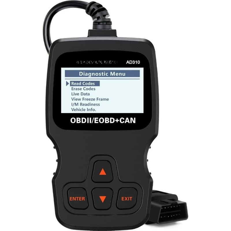 

Сканер OBD2 для диагностики неисправностей двигателя автомобиля, считыватель кодов ошибок CAN, инструмент для чтения и удаления кодов.