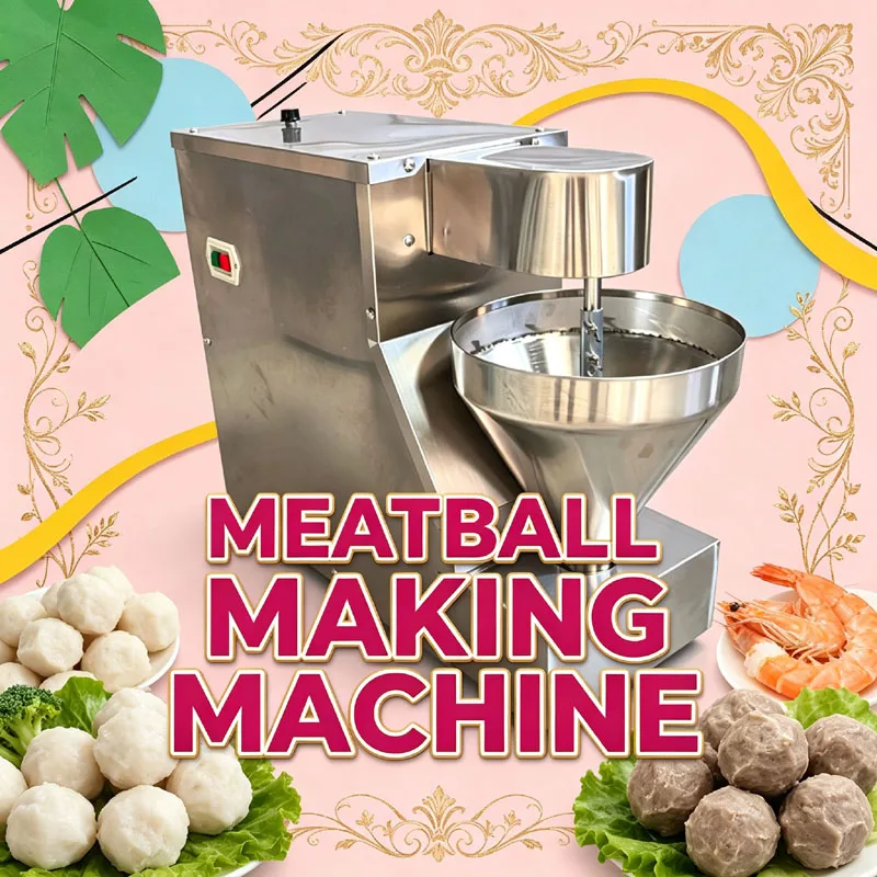Commercial Meatball Forming Machine For Pork Duck Chicken Beef Making Meatball Machine