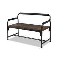 Naturehike FG06 Firm Double Chair Outdoor Removable Fiberglass Bench Portable Picnic Aluminum Alloy Camping Double Armchair