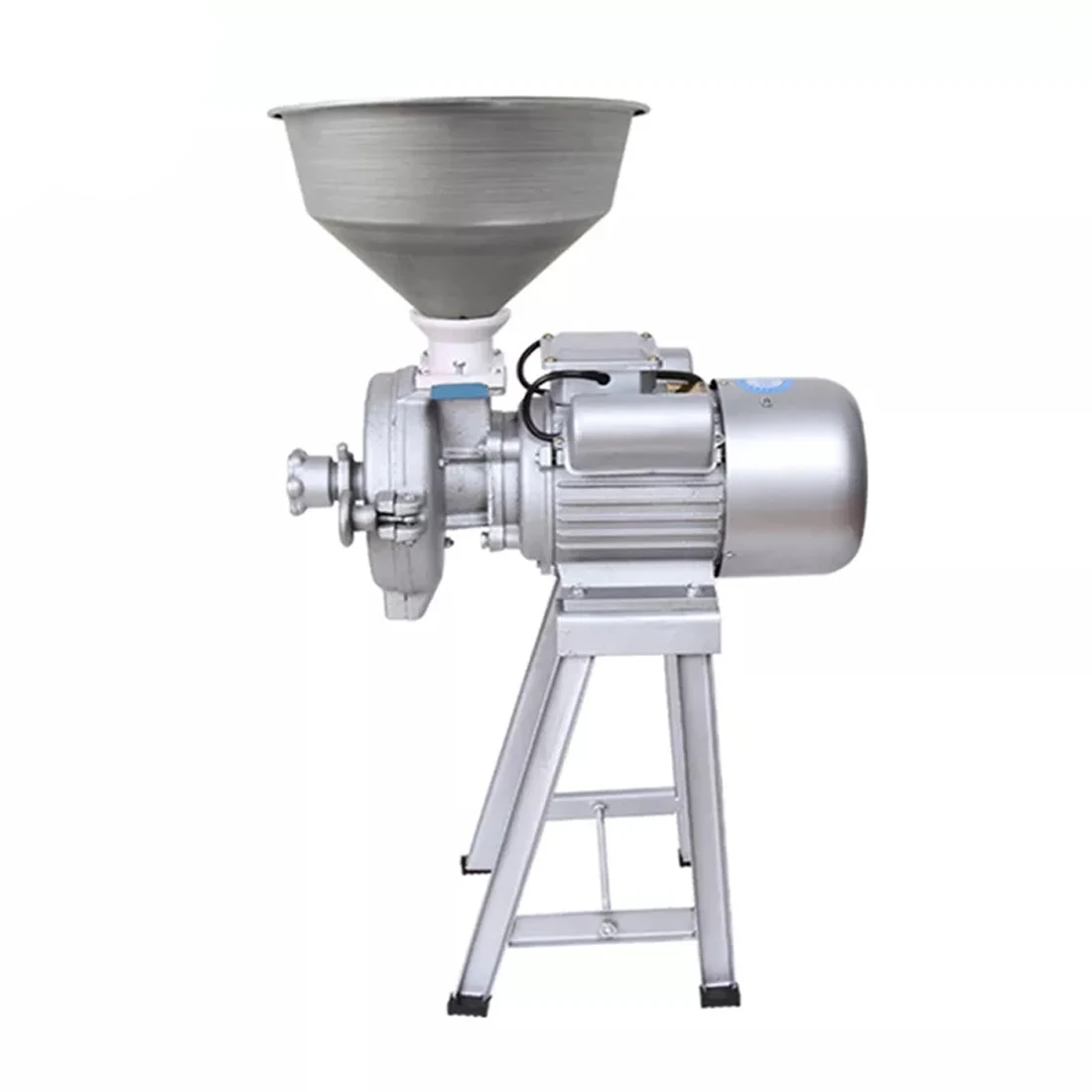 

1.5KW Thickness adjustable Electric superfine Grain Grinder crusher pulverizer soybean Corn Flour Coffee Grinding Mill machine