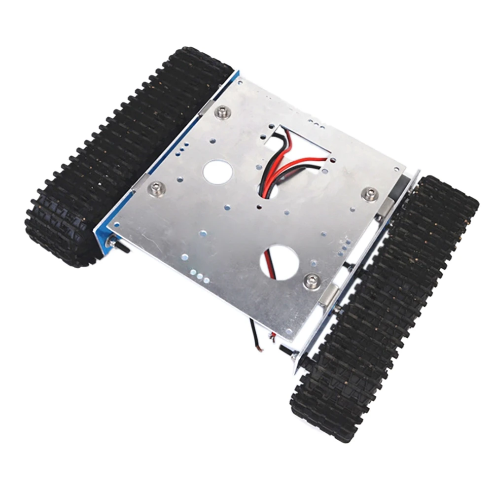 FBIL-알루미늄 합금 탱크 로봇 DC9-12V 트랙 차량 섀시 DIY 크리에이티브 업그레이드 업데이트 아두이노 조립 키트 A