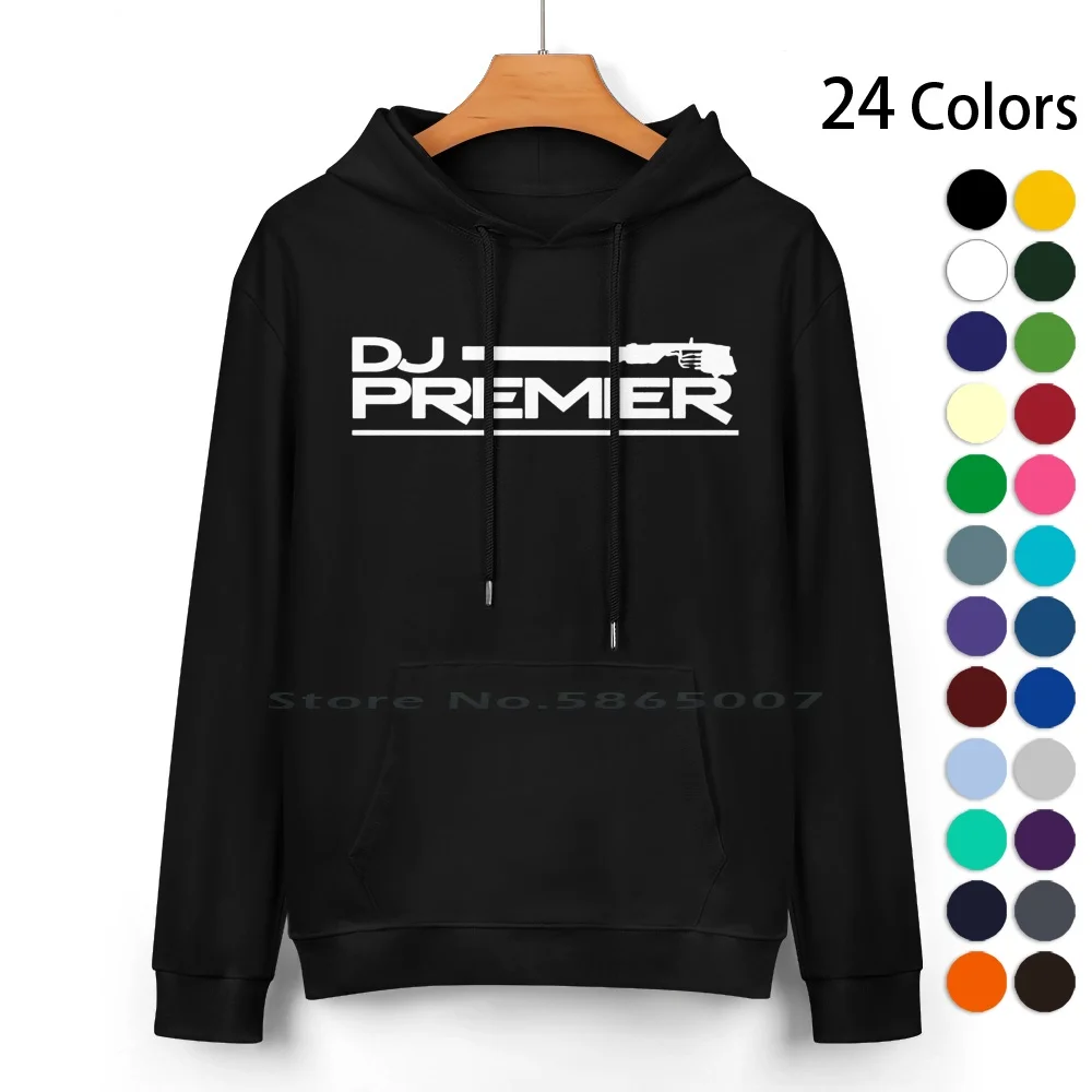 

Dj Premier Pure Cotton Hoodie Sweater 24 Colors Dj Needle Preemo Premier Boombap 100% Cotton Hooded Sweatshirt For Women Men