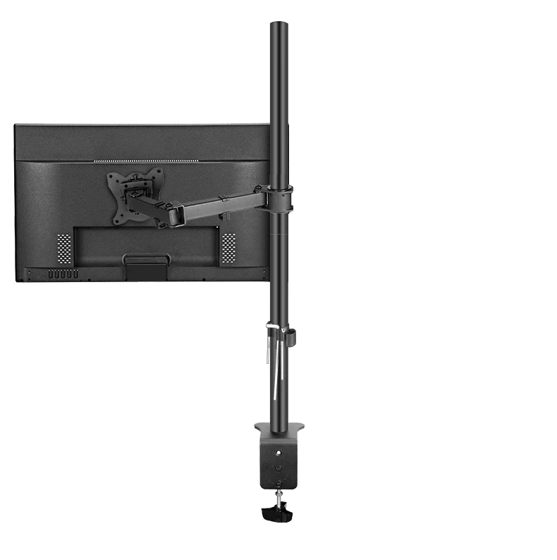 800mm T902-180 10"-27" Monitor-Tischständer Vollbeweglich 360 Grad Stahlhalterung Klemmsockel Monitorhalterung LCD-Halterung 0-11kg – Detail 5