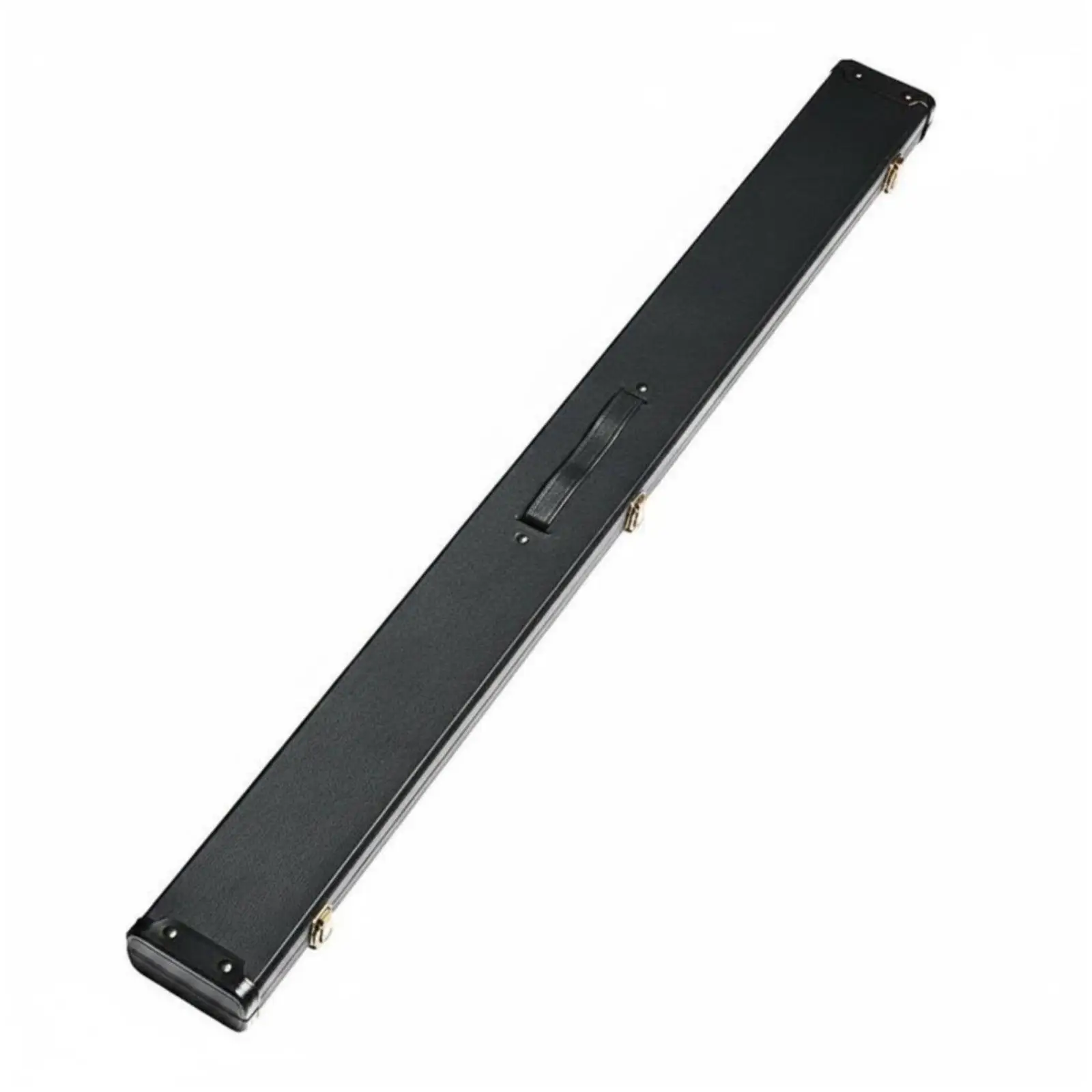 Compact Snooker Cue Carrier 3/4 Billiard Stick Bag with Soft Flannel Interior for Organized Sports Equipment Travel