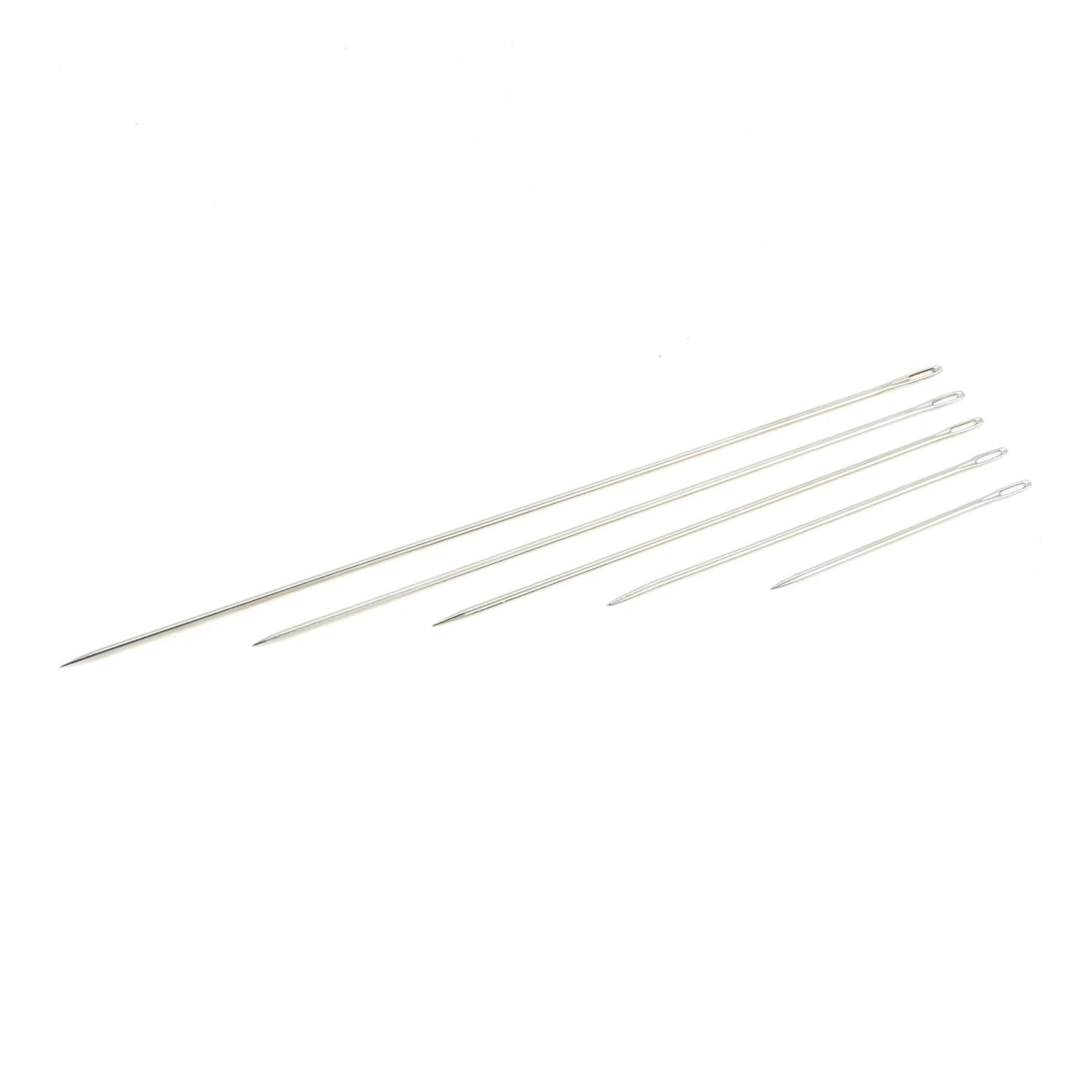 5pcs Upholstery Needle 3mm Pinhole Big Eye Sewing Needles 4/6/8/10/12 Inch  Knitting Fishing Net Sack Edge Embroidery DIY Craft