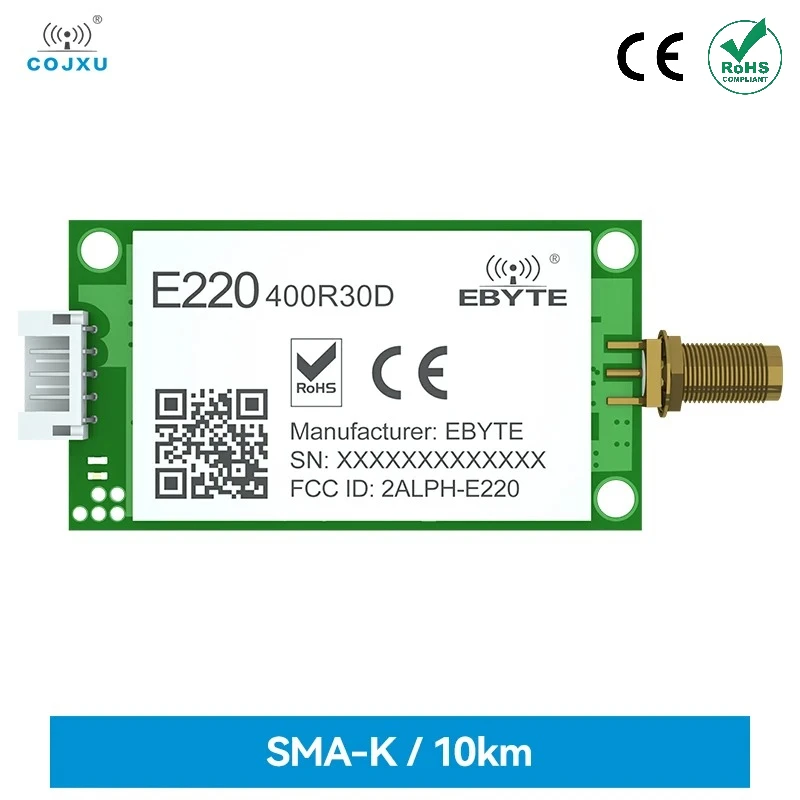 LLCC68 RS485 LoRa Module COJXU E220-400R30D 433Mhz 470Mhz 30dBm 10km Wireless Transceiver Receiver Long Range RF Module