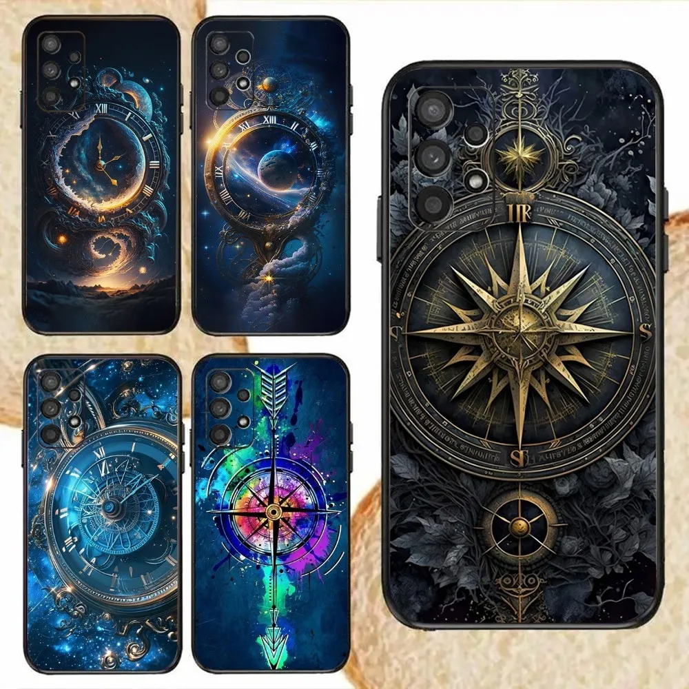 

Compass Phone Case For Samsung Galaxy S24,S20,S21,S22,S23,Fe,Lite,Plus,Ultra,Note Shell