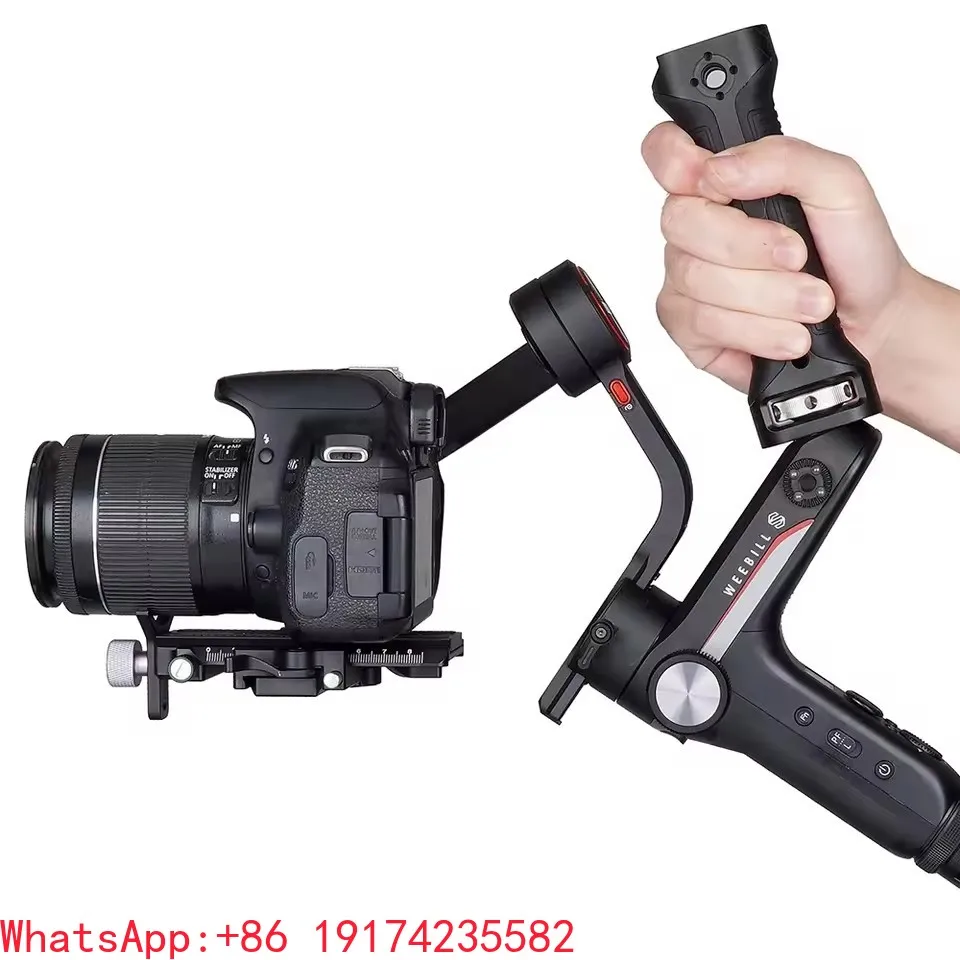 Weebill S 3-Axis Compact DSLR and Mirrorless Gimbal Stabilizer Handheld Camera for  LUMIX for Nikon for Canon