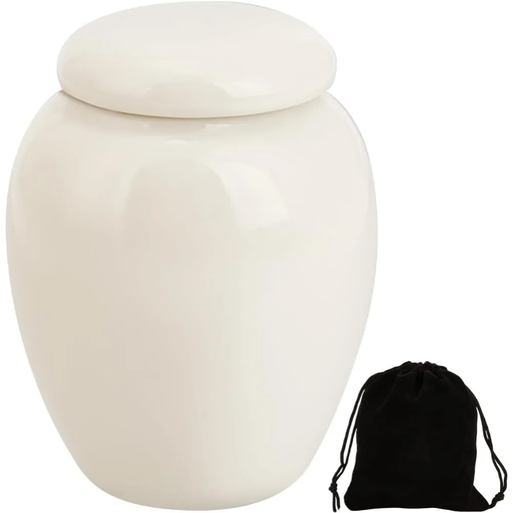 Human Ash Urn Small Cremation Urns Memorial Pet Animal Human Ashes Holder Mini Ceramic Burial Funeral Keepsake Urns Container