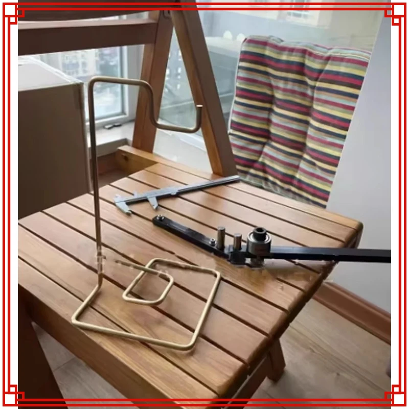 1 stücke Manuelle Biegemaschine Stahl Bar Bieger DIY Geflochtene Korb Anker Haken Eisen Stahl Kupfer Bar Licht Halterung Werkzeuge