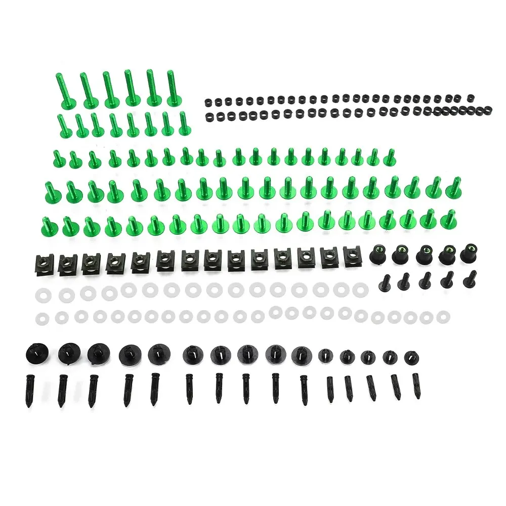 M6 M5 Fairing Bolts Kit Bodywork Fasteners Screws Nut FOR KAWASAKI ZR7 ZR750 ZRX ZRX1100 ZRX1200 ZRX1200R ZX1000 ZX10R ZX10RR