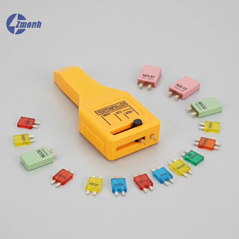 New！1Pcs 24V DC Auto Fuse Tester With LED Indicator Non Slip Grip For Car Repair Maintenance DIY Work