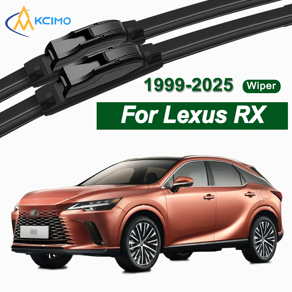 

Universal Silicone Car Wiper Blades For Lexus RX 1999-2025 - All-Weather Quiet Windshield Wipers, Quick Release Clip