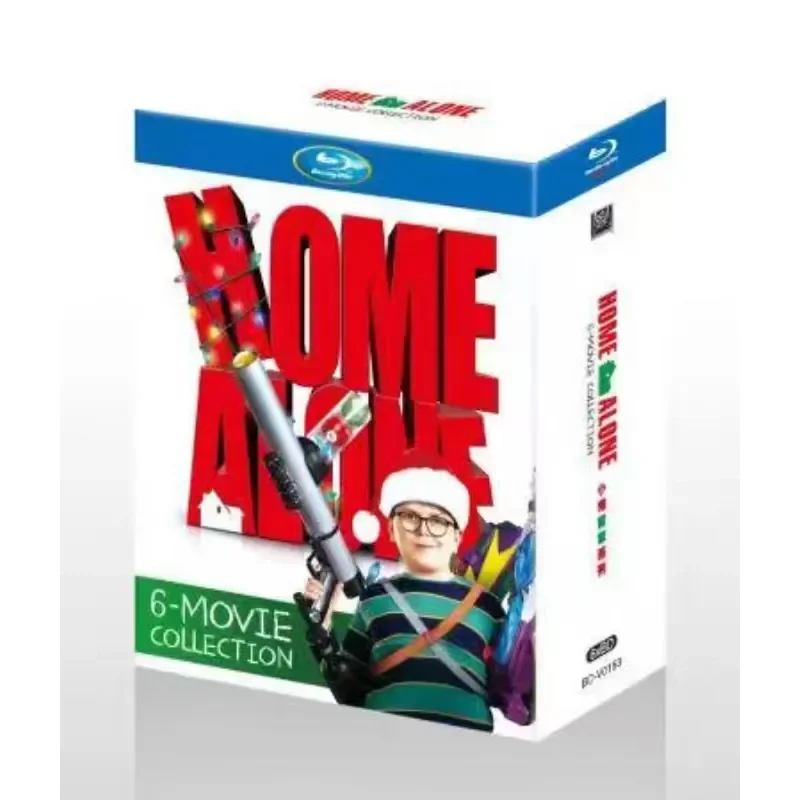 New BD Blu-ray High Definition Home Alone Series 6 Disc Pack English Mandarin with Chinese Subtitles