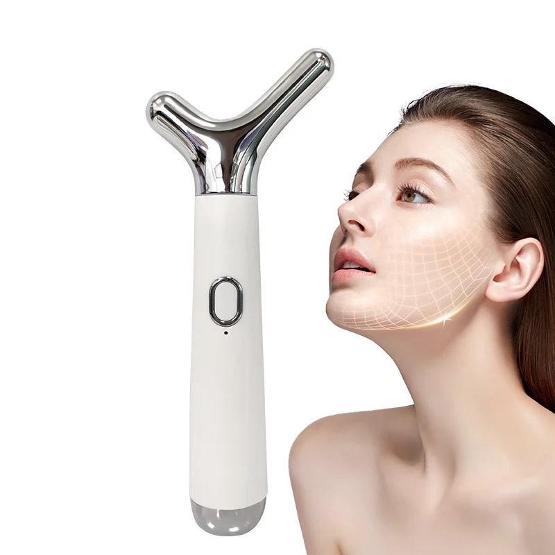 Electric Y Type Lifting And Firming Facial Massage Device Face Massager For Skin Tightening