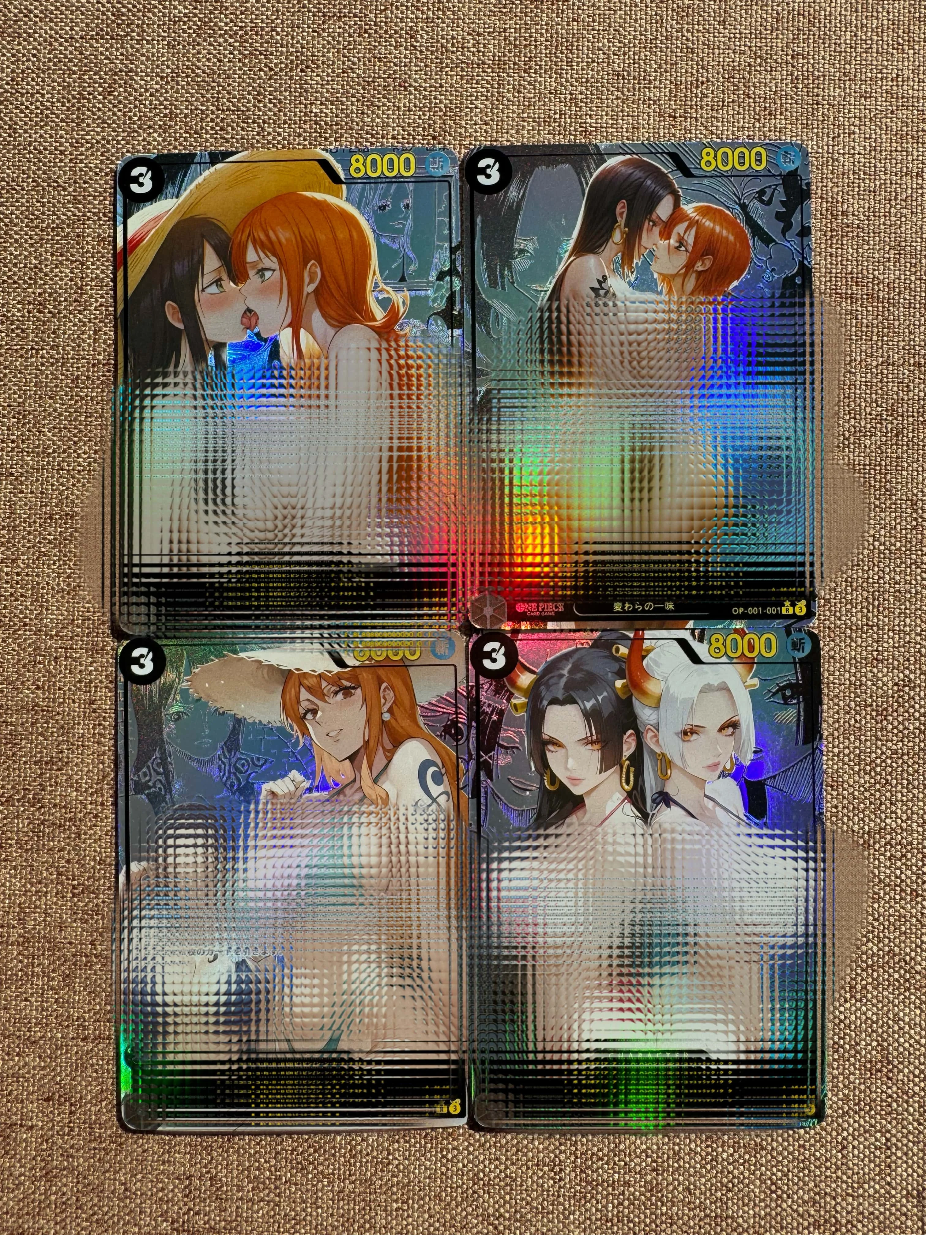 لتقوم بها بنفسك قطعة واحدة Opcg نامي بوا · هانكوك ياماتو التحكم الذاتي جمع التوقيع التداول بطاقة فلاش أنيمي الكرتون هدية الكريسماس