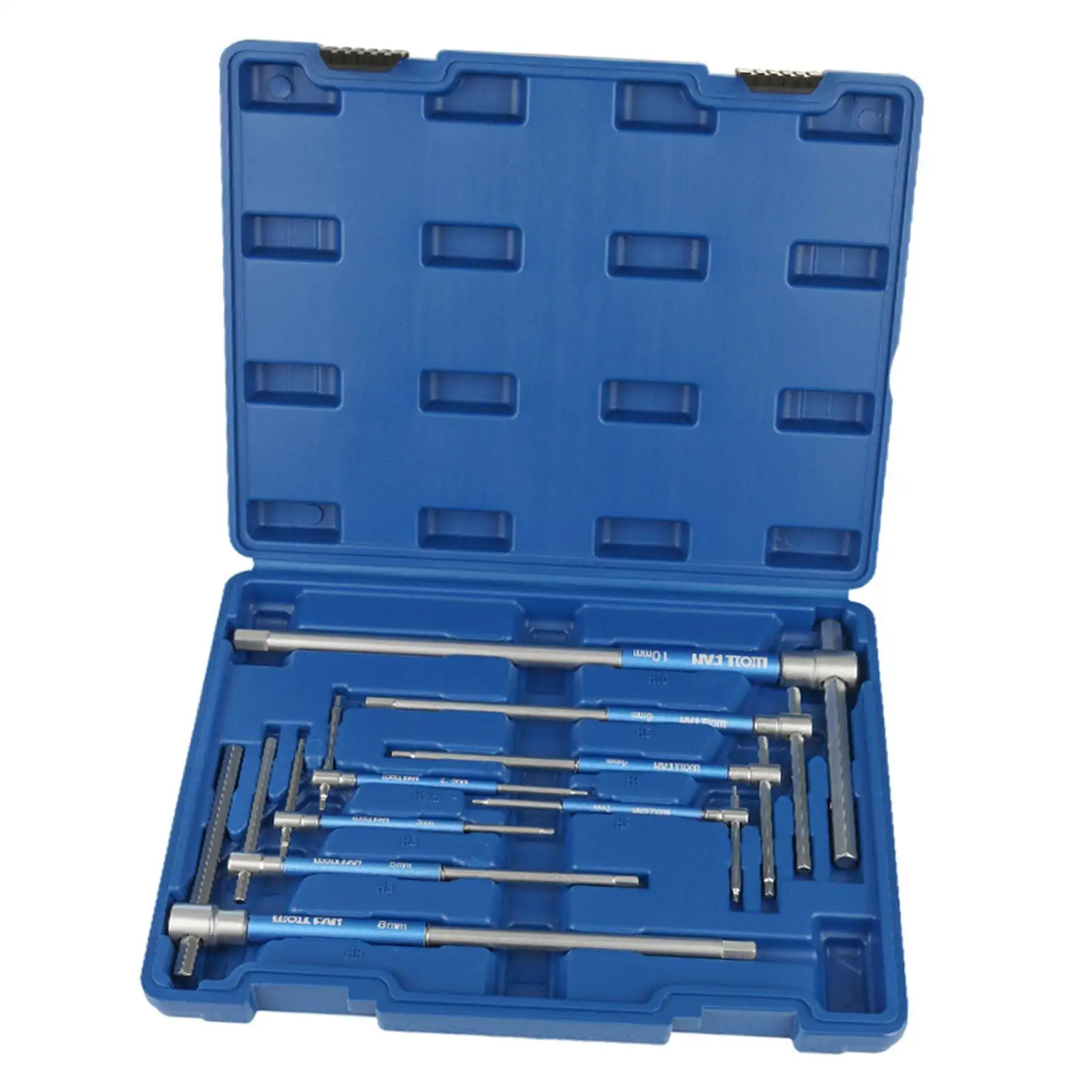 

T Handle Hex Wrench Hex Key Convenient Portable Rotating Supplies 2/2.5/3/4/5/6/8/10mm Nonslip Bike Repair Tool Allen Wrench