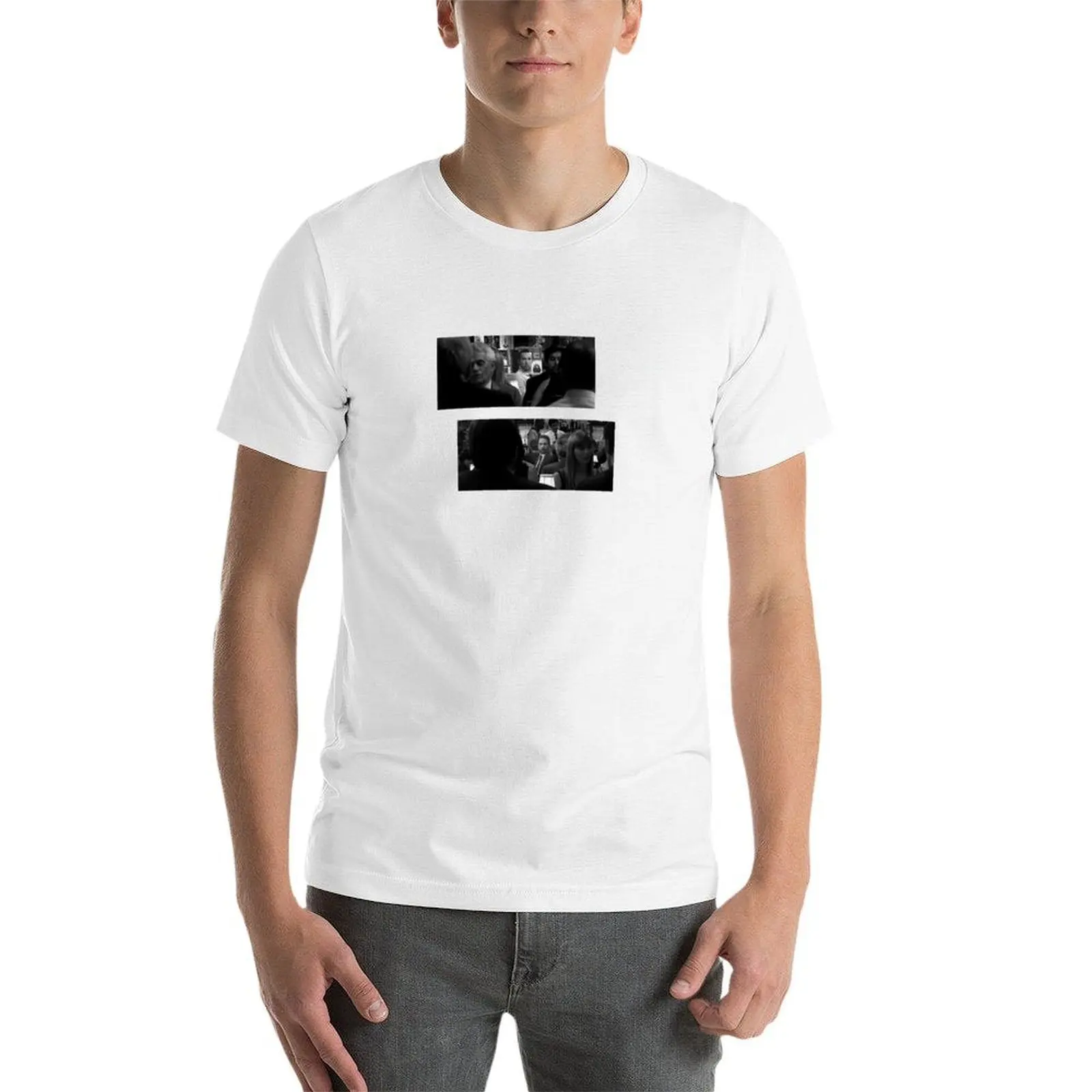 The Gang Dines Out تي شيرت قطني تي شيرت رجالي قطن تي شيرت حزمة أنيمي تي شيرت كبير الحجم #3