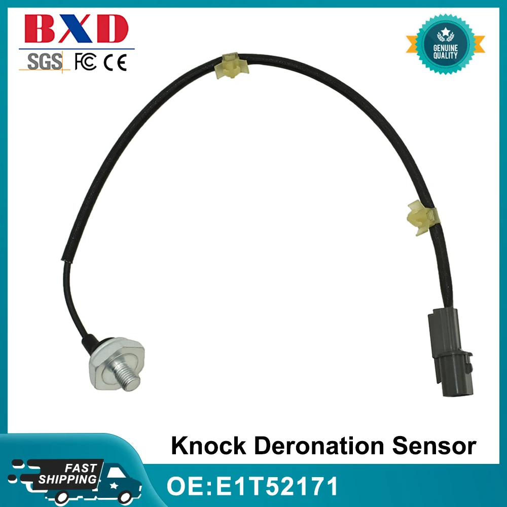 OEM E1T52171 Knock Detonation Sensor For 2006-2012 MITSUBISHI ECLIPSE 2.4L 4 CYLINDER Car Accessories Auto Parts High Quality