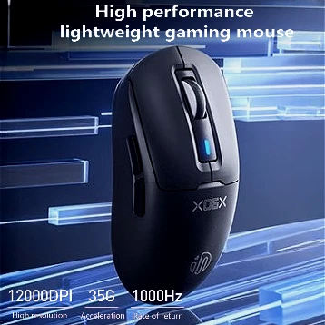 

INPHIC IN6 SE Lightweight Wireless Mouse 58g Tri-mode PAW3311 12K DPI Ergonomics Game/Office for Desktop Laptop Computer