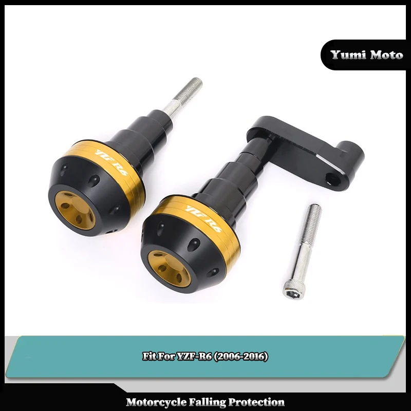 

Fit For YAMAHA YZF-R6 YZFR6 YZF R6 2006-2016 Motorcycle Falling Protection Frame Slider Fairing Guard Anti Crash Pad Protector