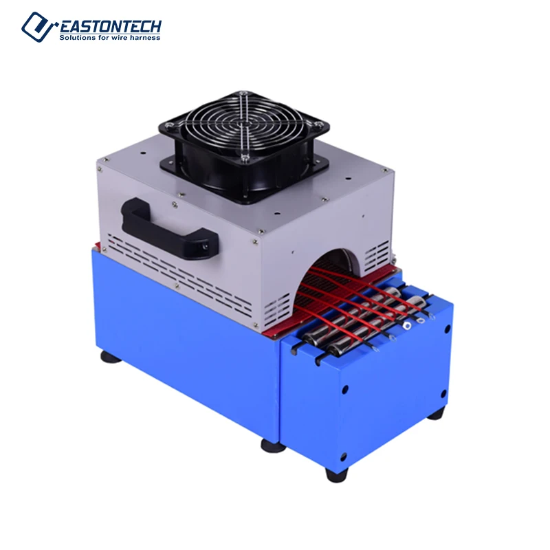 EW-1970 Automatic Quartz Infranred Tube Heat Shrinking Tunnel Packing Machine Shrink Wrapping Machine Heat Sealing Machine