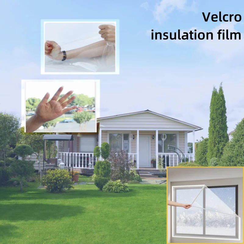 Ultra High Definition Repeatedly Adhesive Non Breathable Non Sunshade Insulation Film