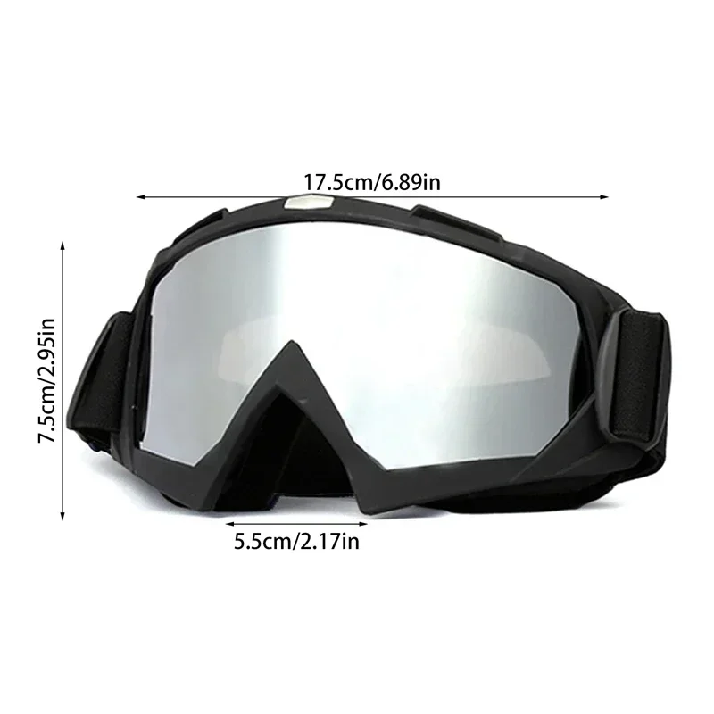 Motocross Racing Goggles Skiing Riding Eyewear Sports Snow Motorcycle Sunglasses Windproof Protection Cycling Helmets Glasses