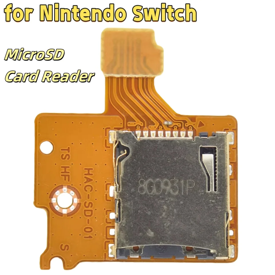 

1-20pcs MicroSD Card Reader for Nintendo Switch Micro Sd Card Reader Port Replacement Part