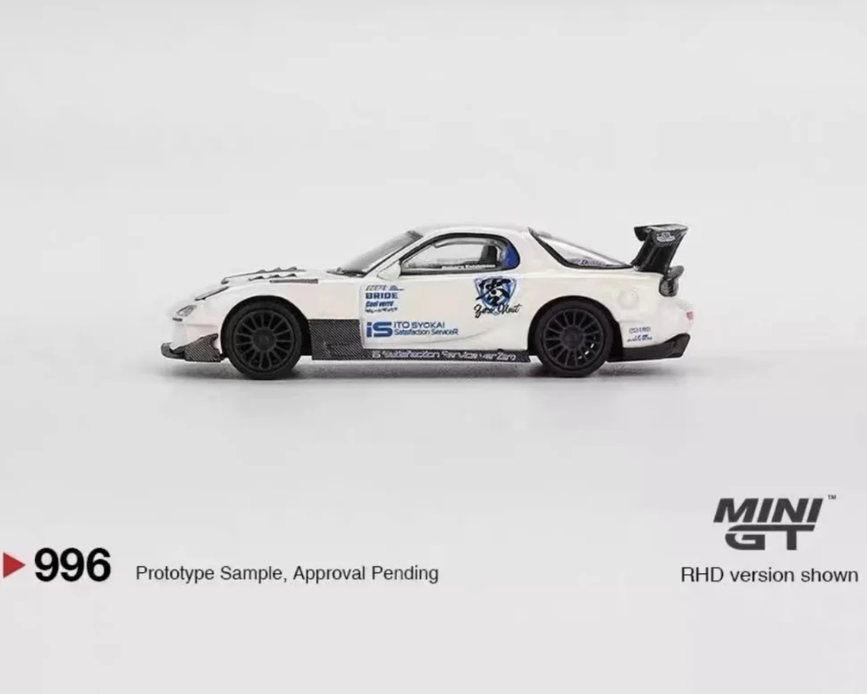MINIGT 1:64 # Mazda RX-7 (FD3S) legering automodel