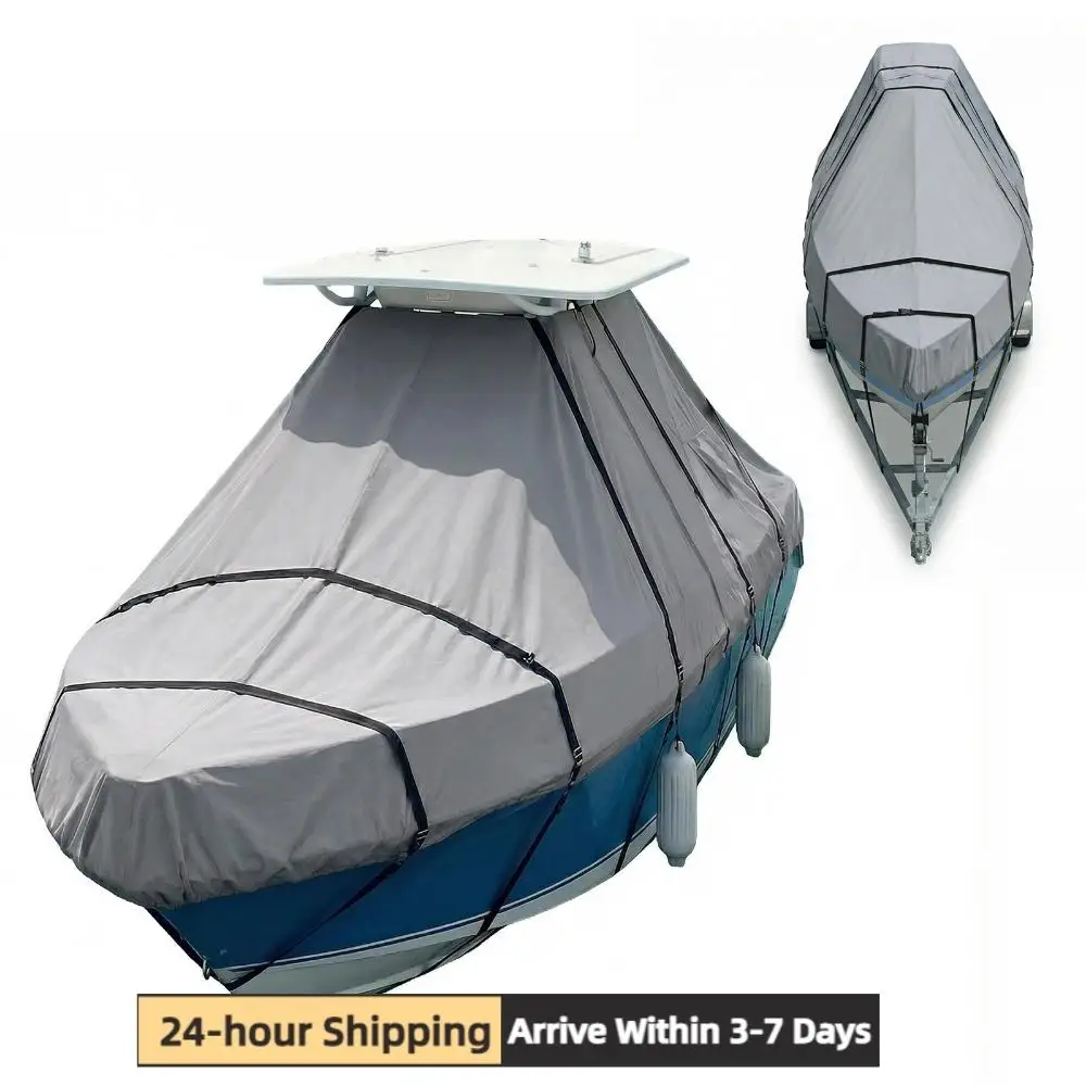 

Чехлы для яхт с жесткой крышей 1200D с 18 крепежными ремнями, защитный чехол для яхт на открытом воздухе, УФ-защита для защиты крыши