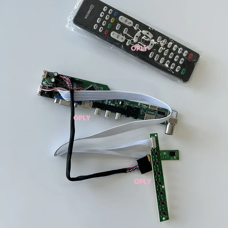 

Комплект платы контроллера телевизора для B140XW02 B140XW03 B140XW03 V0 1366x768 14 дюймов HDMI-совместимый RF USB AV VGA аудио светодиодный экран монитора